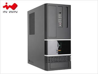 INWIN（インウィン）産業用PCケース W-BK623/300-H E USB3.0 Black 300W SFX電源搭載 MicroATX ミニタワーケース