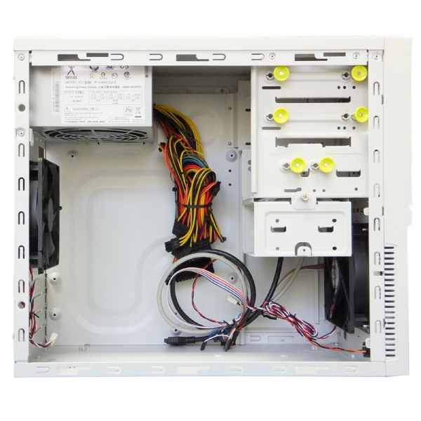 IW-EM049W/450 E White 450W ATX電源搭載 MicroATX ミニタワーケース 