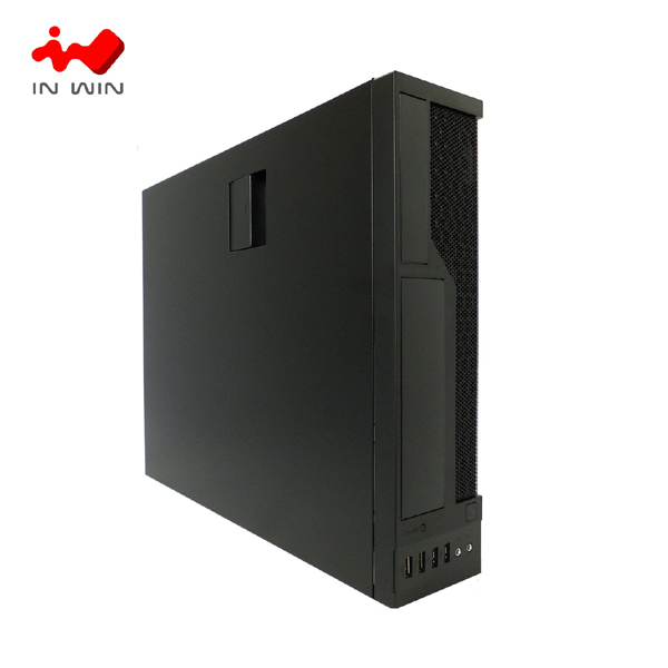 in-Win Case エントリー ペデスタル ATX ミッドタワー (5) ベイ USB 3.0 オーディオ ブラック 電源なし オーディオ